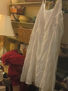 GAP White Eyelet Sundress withSpaghetti Straps Size XXLXXL